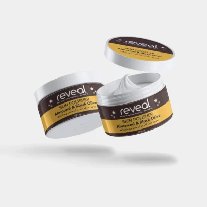 Reveal Skin Polisher,exfoliating scrub,skin polish,natural exfoliants,radiant skin,smooth complexion,botanical extracts,skin care routine,rejuvenating skin polish,skincare,silky smooth skin,skin exfoliation,healthy glow,advanced skin care.