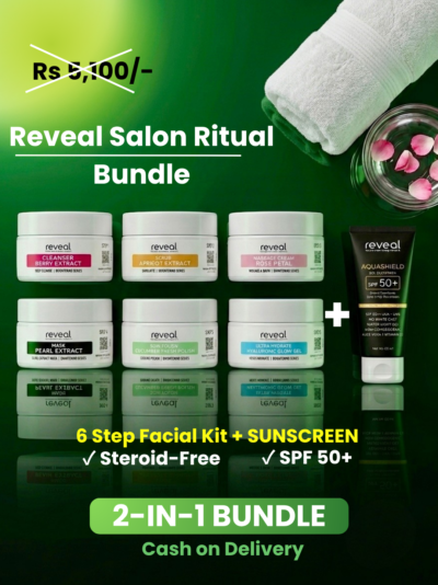 Reveal Salon Ritual Bundle, Facial Kit with Sunscreen