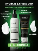 Reveal Hydrate and Shield Duo, moisturizer sunscreen bundle Pakistan with Hydra Barrier and AquaShield SPF 50+