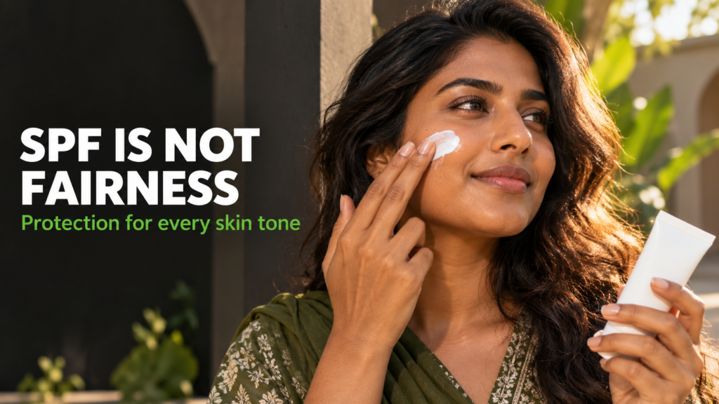 Does sunscreen make you fair in Pakistan, what SPF actually does to skin tone