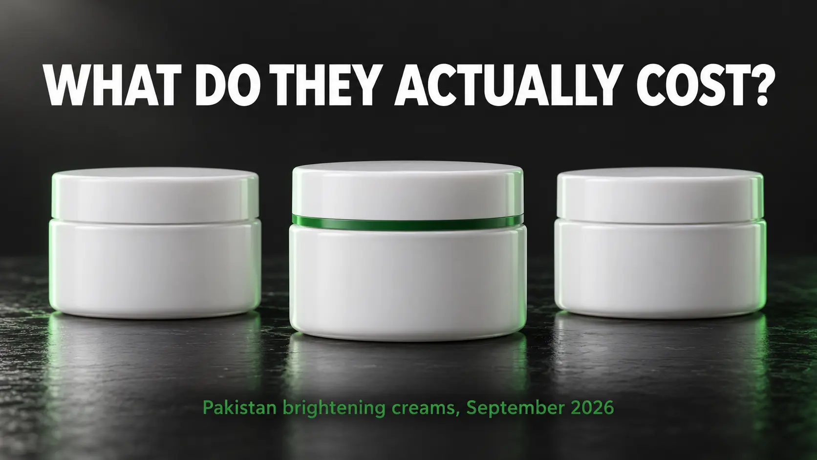 Best brightening cream in Pakistan price comparison, September 2026