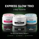 SalonGlow Express Glow Trio – 3 Step Facial Set